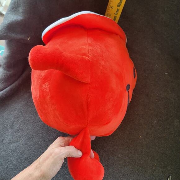 Kool-Aid Man Plush Stuffed Toy 17” Red by Fiesta Toys - Picture 2 of 9